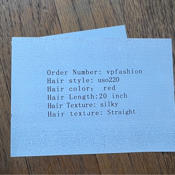 Vp fashion red clip in extensions - Picture 4 of 7